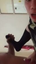 Maliit lang ang alaga ng nobyo kaya kailangan nya pang magdildo