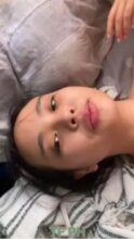 Sa nobyo ay pumasyal para makapagpafacial